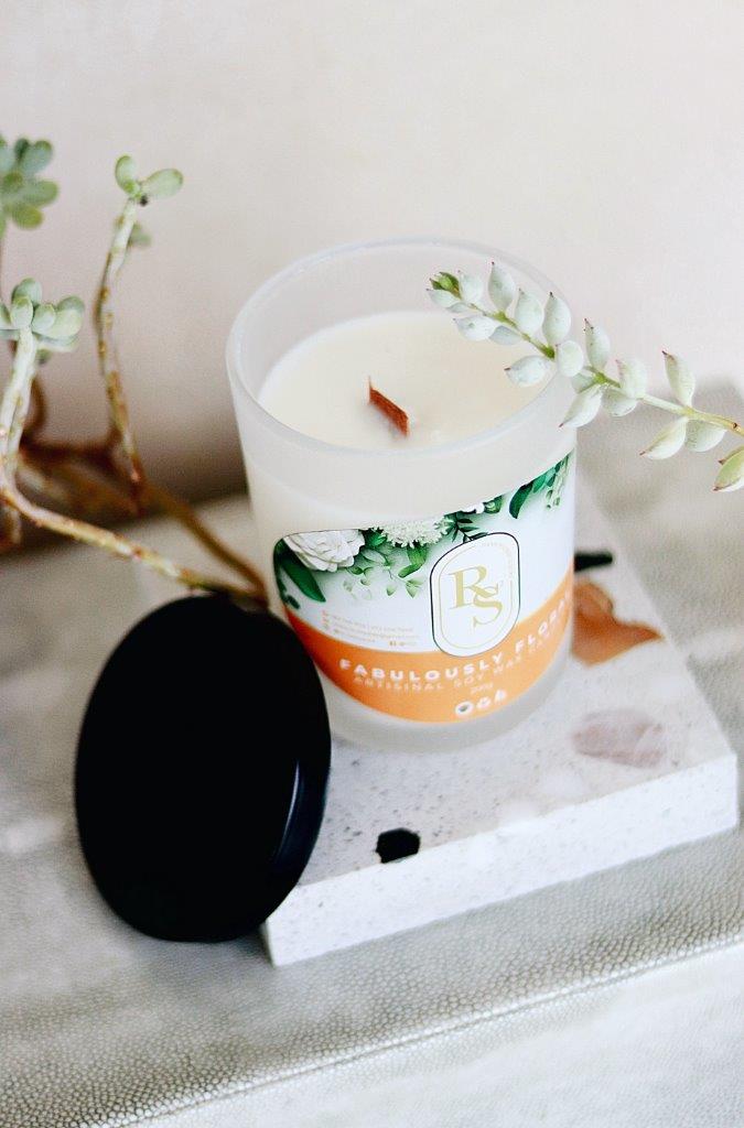 candle 200g fabulously floral 001 Rs² Candle – Fabulously Floral 200gr