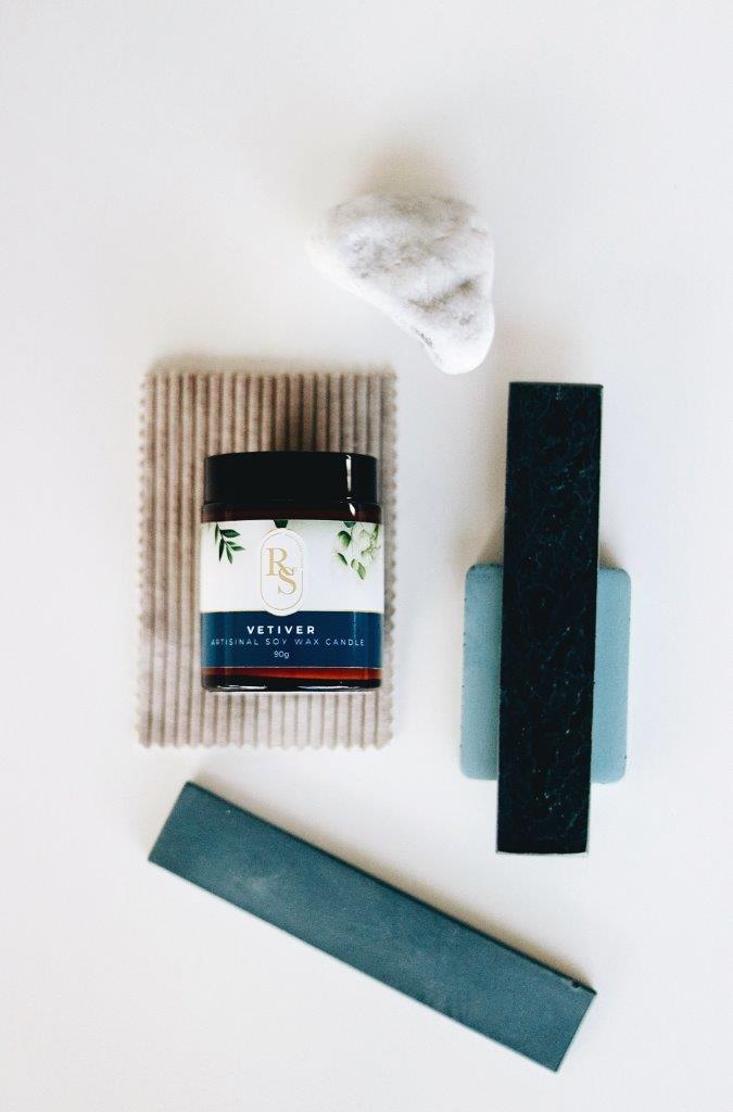 candle 90g vetiver 9 Rs² Candle – Vetiver 90gr