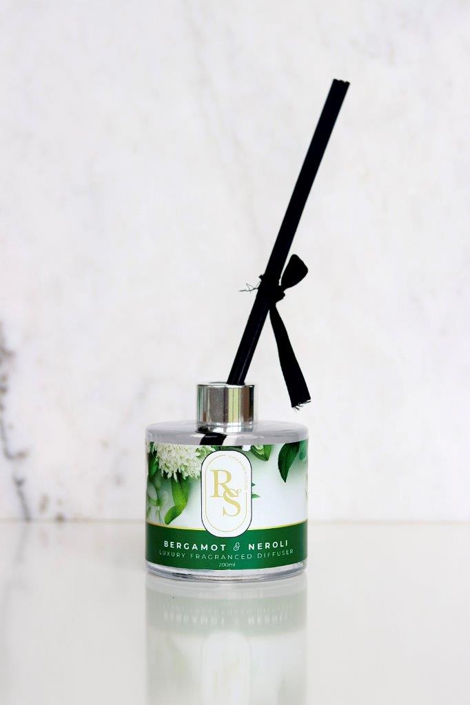 RS² Reed Diffuser Bergamot and Neroli 200ml
