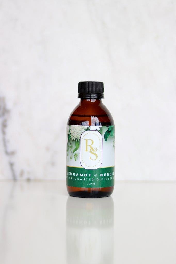 RS² Diffuser Refill – Bergamot & Neroli 200ml
