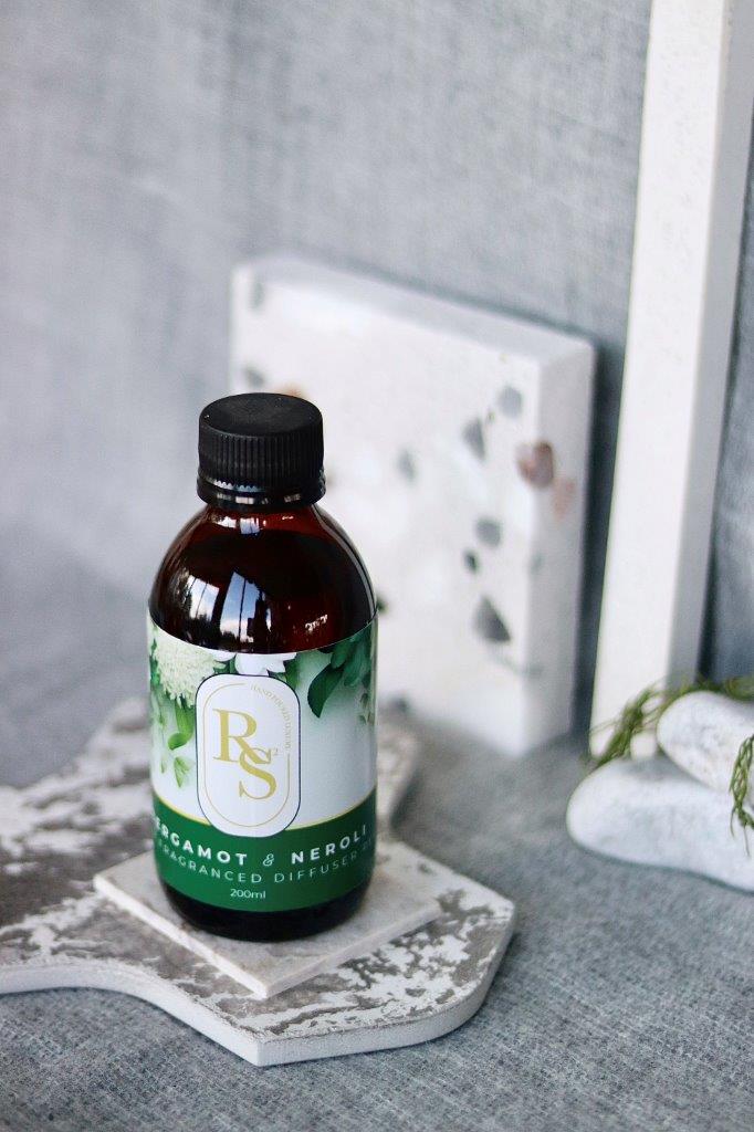 RS² Diffuser Refill – Bergamot & Neroli 200ml