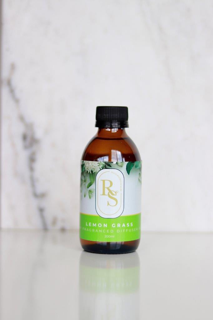 RS² Diffuser Refill – Lemongrass 200ml