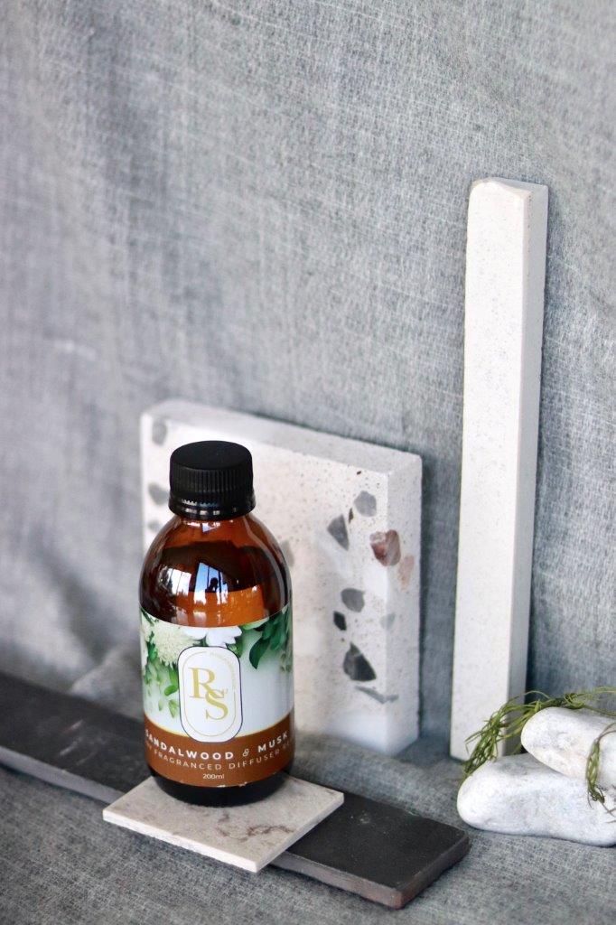 RS² Diffuser Refill – Sandalwood & Musk 200ml