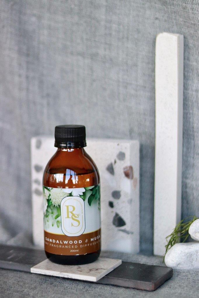 RS² Diffuser Refill – Sandalwood & Musk 200ml