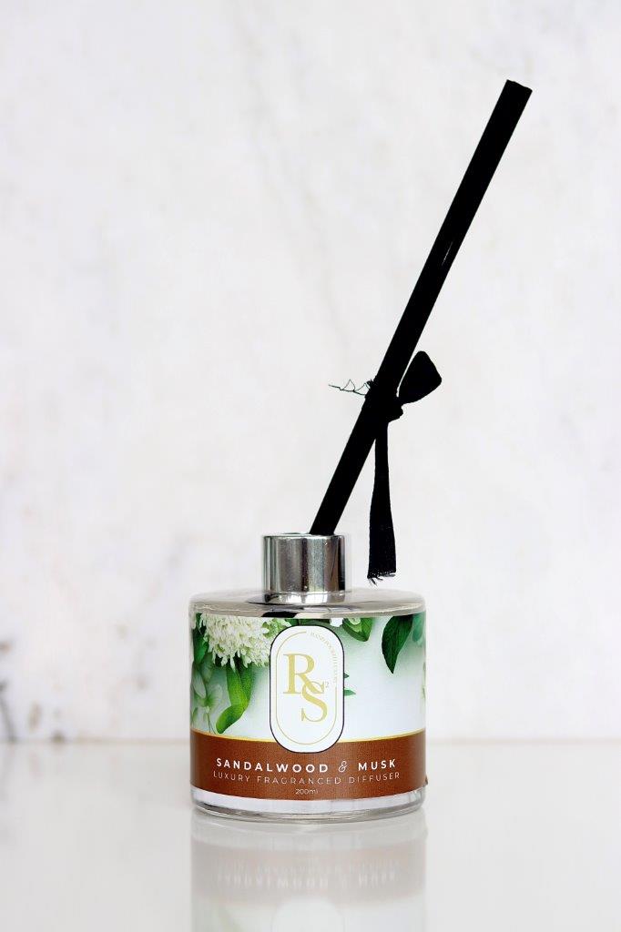 RS² Reed Diffuser 200ml Sandalwood and Musk