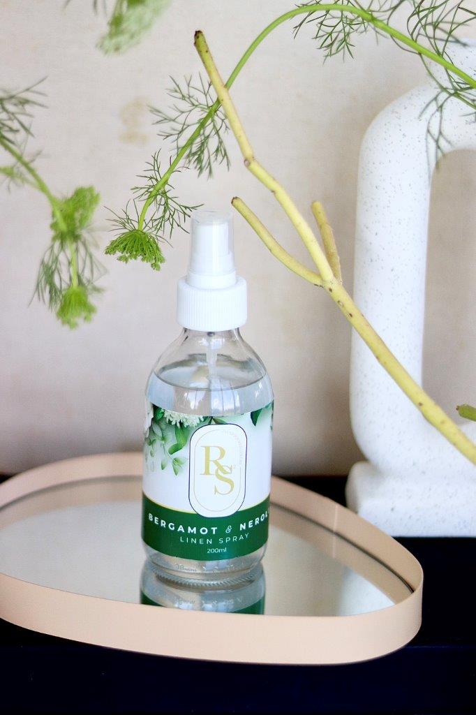 Rs² Linen Spray – Bergamont & Neroli 200ml