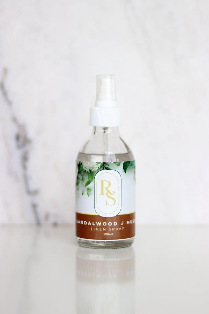 Rs² Linen Spray – Sandalwood & Musk 200ml