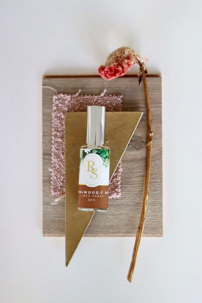 linen spray 50ml sandalwood and musk 6 Rs² Linen Spray – Sandalwood & Musk 50ml