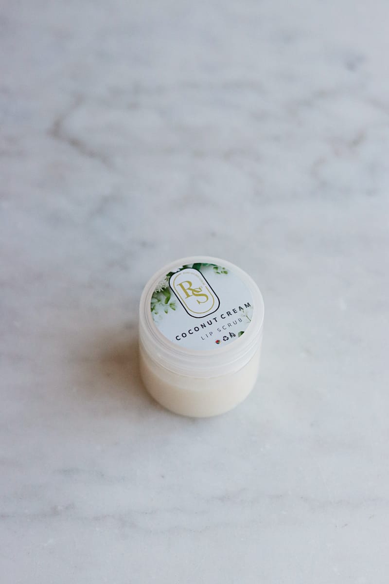 Lip Scrub Coconut Cream